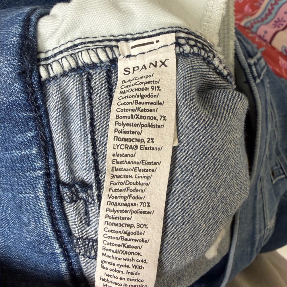 Spanx Spanxshape Everywhere Kick Flare Jeans Vint… - image 6